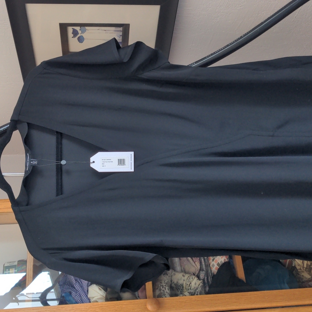 Universal Standard V-neck Faux Wrap Dress